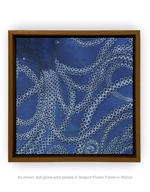 Kracken | Framed Giclee Print on Canvas